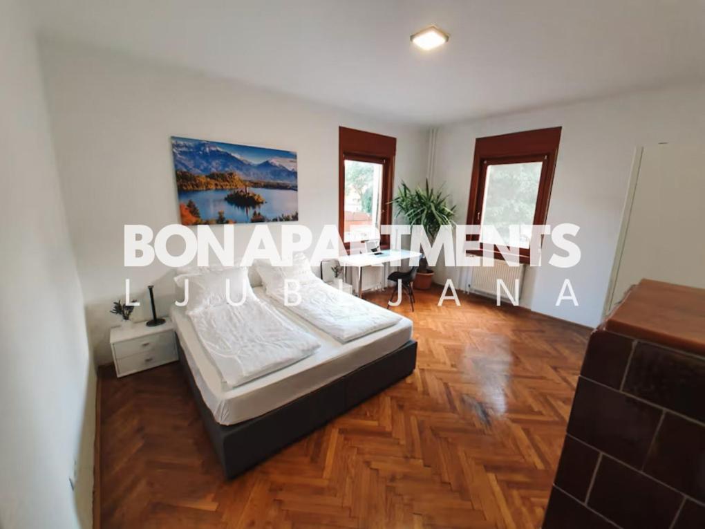 Huge Bbq Garden 2, Spacious Flat, Ac, Free Parking 2 卢布尔雅那 外观 照片