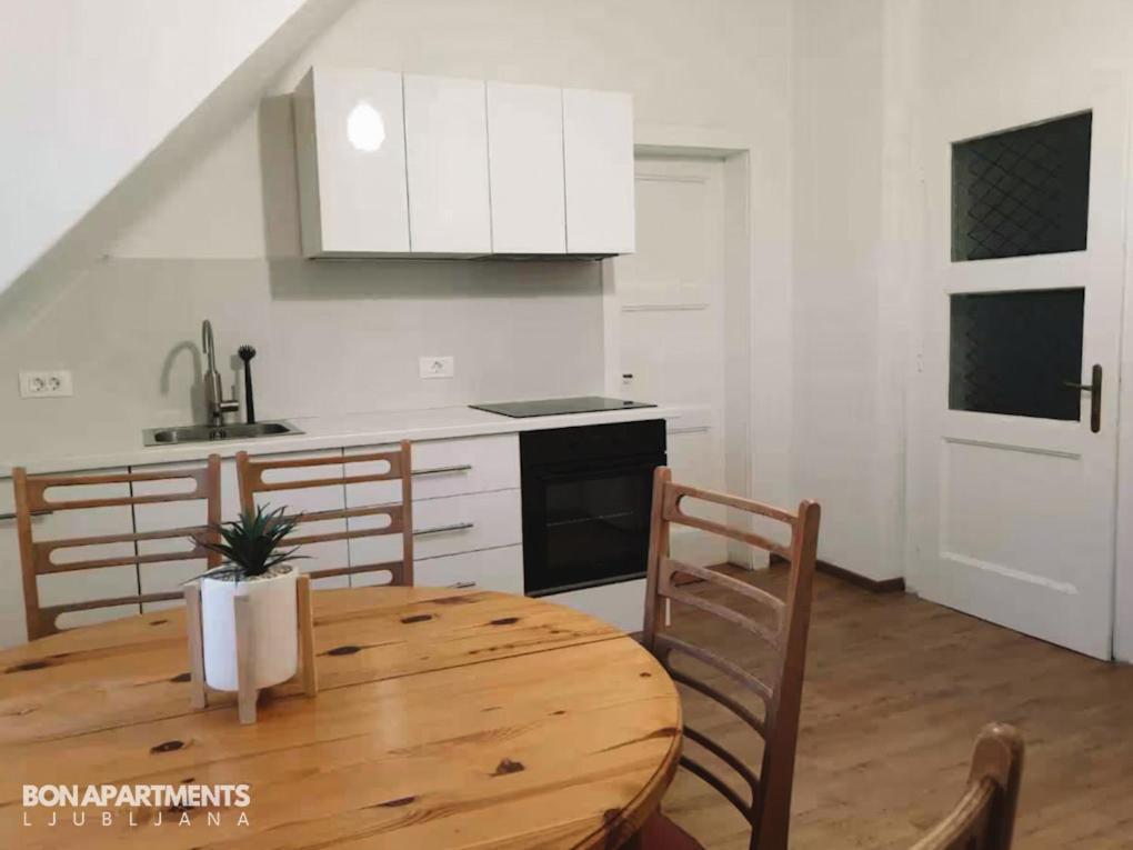 Huge Bbq Garden 2, Spacious Flat, Ac, Free Parking 2 卢布尔雅那 外观 照片